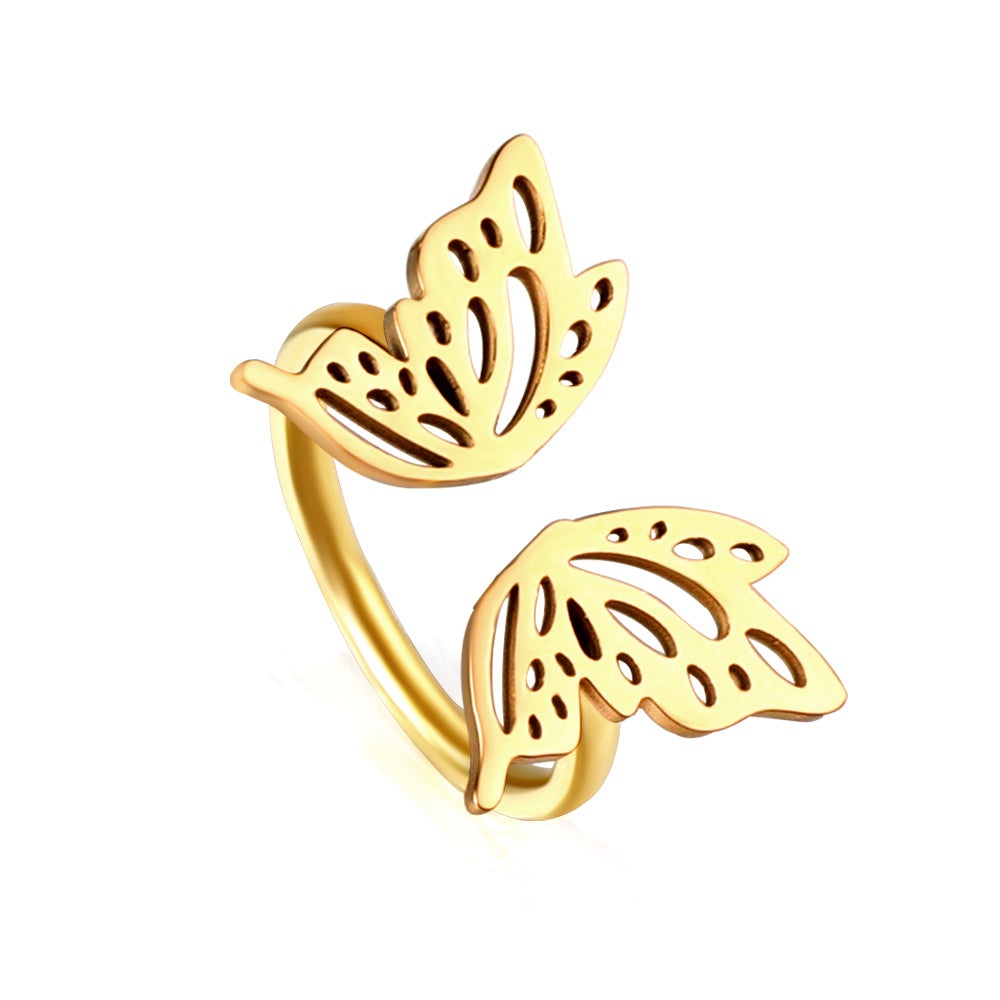 ASON Polished Butterfly Ring asonjewelry